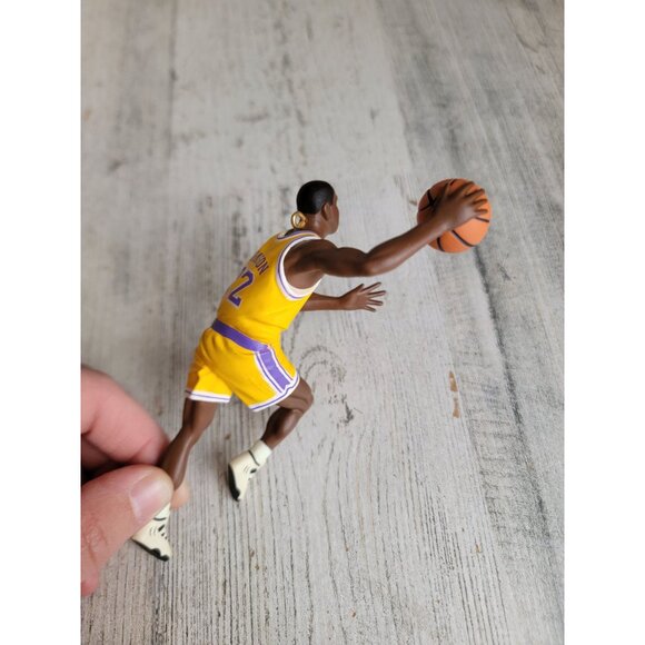 Hallmark magic Johnson Lakers basketball vintage ornament Xmas - Picture 5 of 6